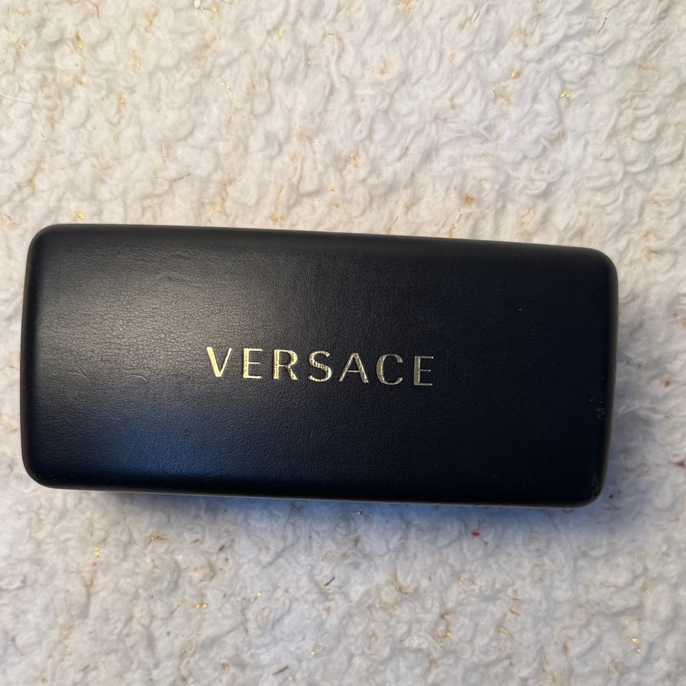 Versace Black Case with Gold Logo‎
